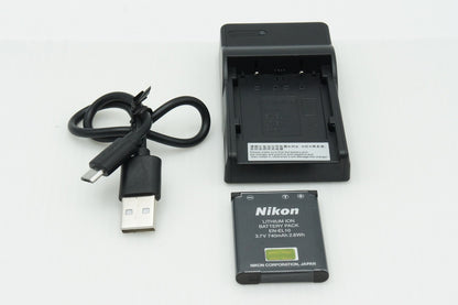 美品 Nikon ニコン COOLPIX S4000 コンパクトデジタルカメラ ルビーレッド 260306s