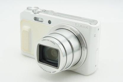 Panasonic パナソニック LUMIX DMC TZ57 コンパクトデジタルカメラ ホワイト 元箱付 260309g