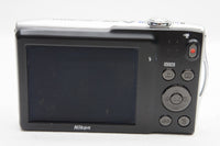 良品 Nikon ニコン COOLPIX S3300 コンパクトデジタルカメラ シルバー 元箱付 231211c