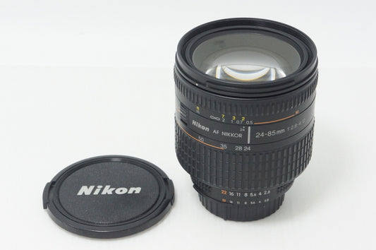 Nikon ニコン AF ZOOM NIKKOR 24-85mm F2.8-4D IF AFレンズ ブラック Fマウント 261006e