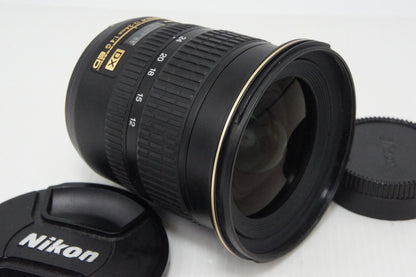 美品 Nikon ニコン AF-S DX ZOOM NIKKOR 12-24mm F4G IF ED APS-C ズームレンズ 260414z