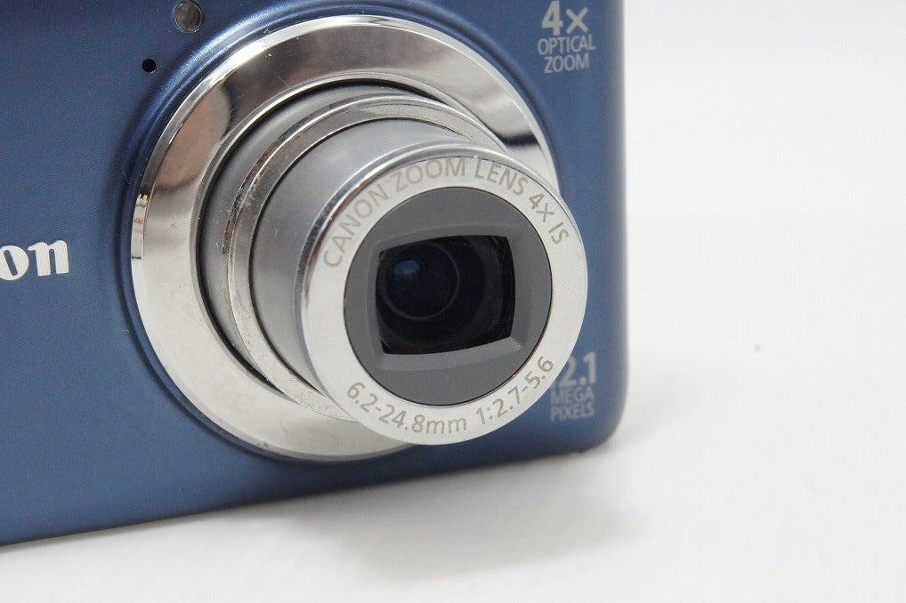 良品 Canon キヤノン PowerShot A3100 IS コンパクトデジタルカメラ ブルー 元箱付 260508z