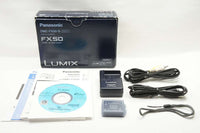 良品 Panasonic パナソニック LUMIX DMC-FX50 コンパクトデジタルカメラ シルバー 元箱付 240926a