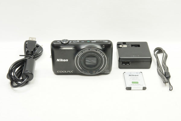Nikon ニコン COOLPIX S6600 コンパクトデジタルカメラ ブラック ...