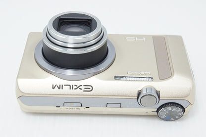 美品 CASIO カシオ HIGH SPEED EXILIM EX-ZR500 コンパクトデジタルカメラ ゴールド 260612ac