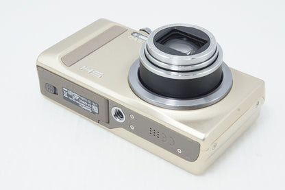 美品 CASIO カシオ HIGH SPEED EXILIM EX-ZR500 コンパクトデジタルカメラ ゴールド 260612ac