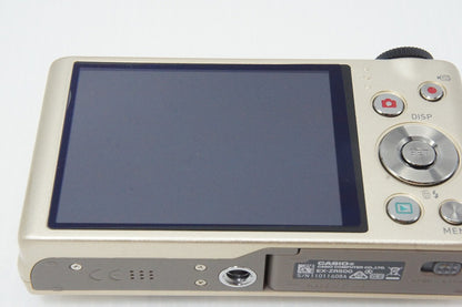 美品 CASIO カシオ HIGH SPEED EXILIM EX-ZR500 コンパクトデジタルカメラ ゴールド 260612ac