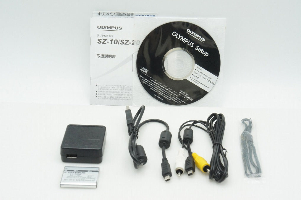 美品 OLYMPUS オリンパス SZ-10 コンパクトデジタルカメラ シルバー 260309h