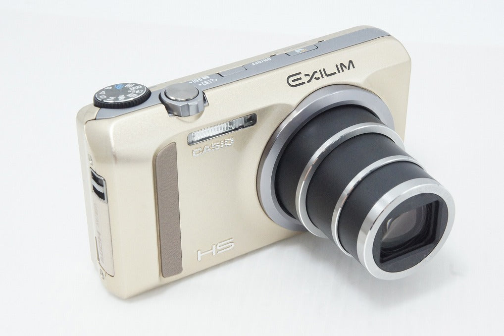 美品 CASIO カシオ HIGH SPEED EXILIM EX-ZR500 コンパクトデジタルカメラ ゴールド 260612ac