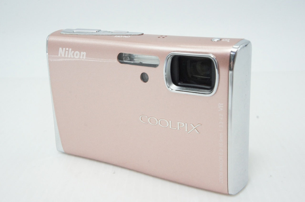 美品 Nikon ニコン COOLPIX S52 コンパクトデジタルカメラ コーラルピンク 元箱付 260414j