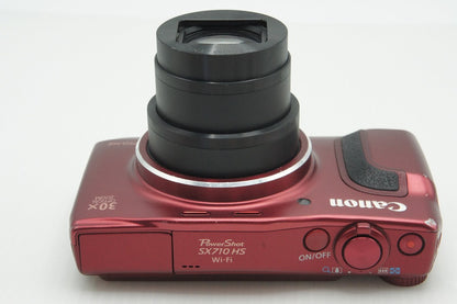 Canon キヤノン PowerShot SX710 HS コンパクトデジタルカメラ レッド 260304g