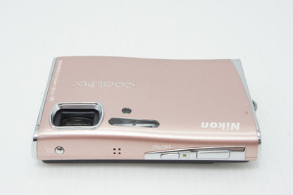 美品 Nikon ニコン COOLPIX S52 コンパクトデジタルカメラ コーラルピンク 元箱付 260414j