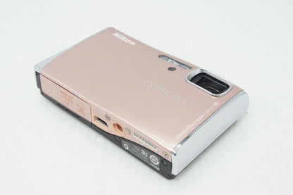 美品 Nikon ニコン COOLPIX S52 コンパクトデジタルカメラ コーラルピンク 元箱付 260414j
