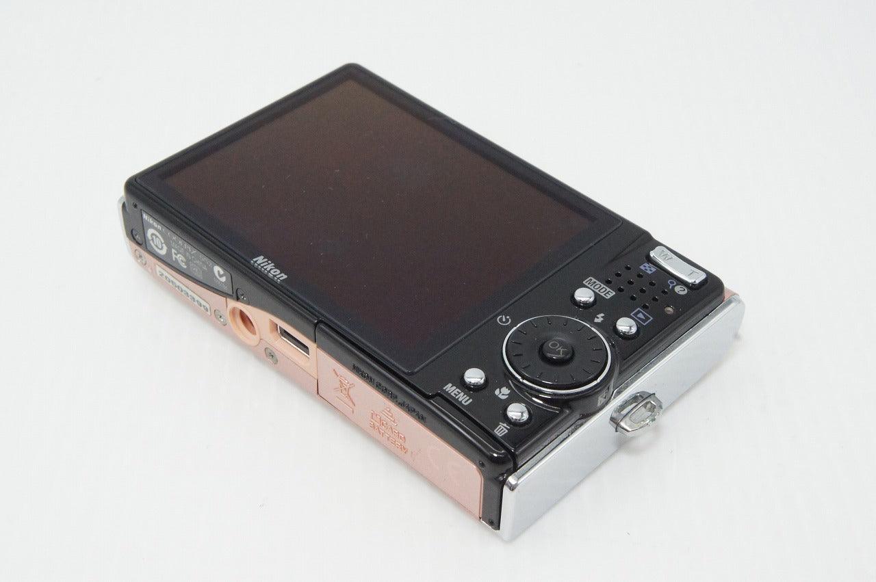 美品 Nikon ニコン COOLPIX S52 コンパクトデジタルカメラ コーラルピンク 元箱付 260414j
