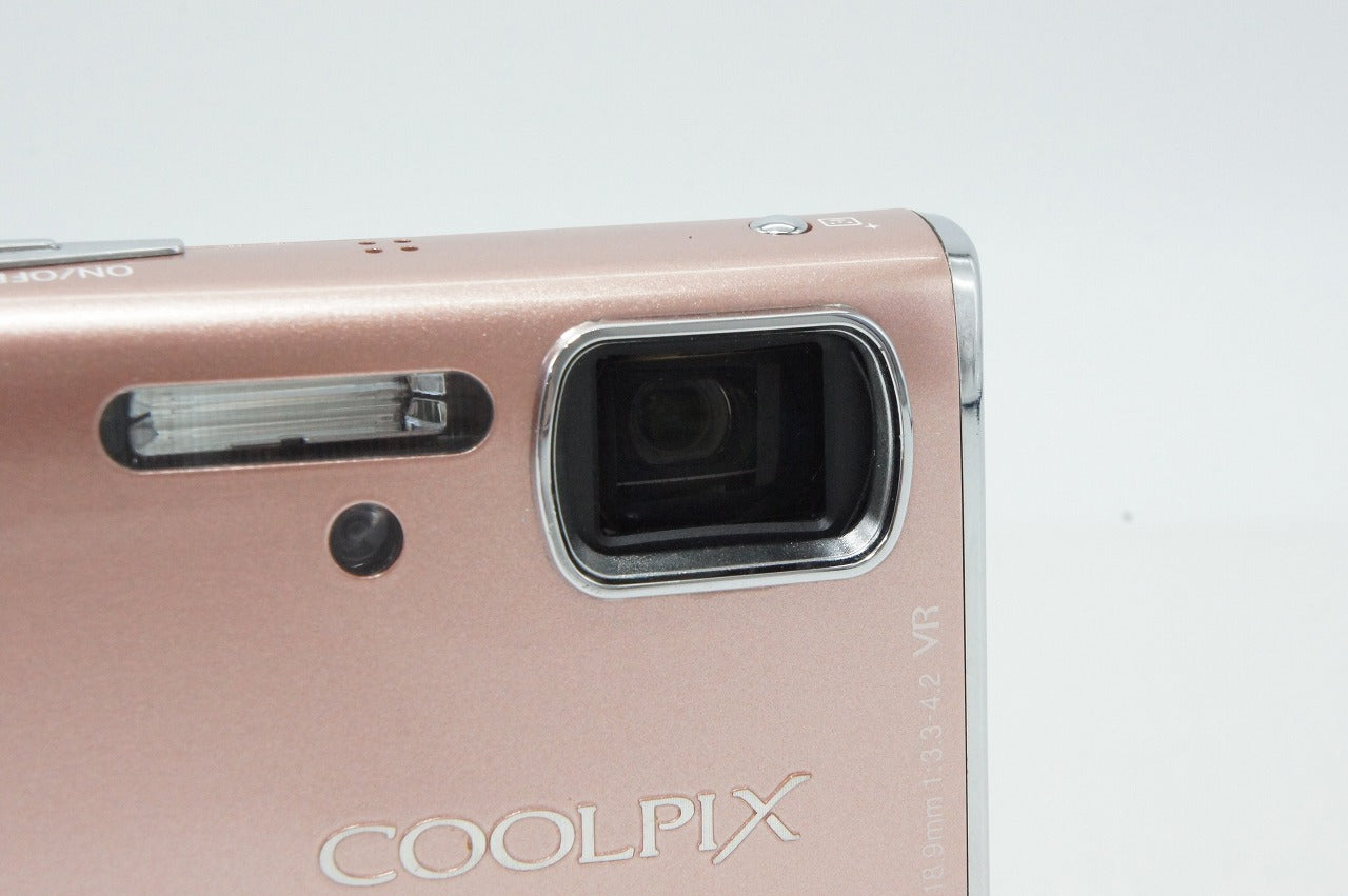 美品 Nikon ニコン COOLPIX S52 コンパクトデジタルカメラ コーラルピンク 元箱付 260414j