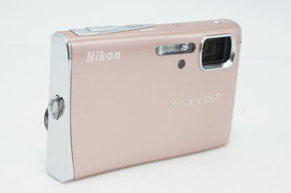 美品 Nikon ニコン COOLPIX S52 コンパクトデジタルカメラ コーラルピンク 元箱付 260414j