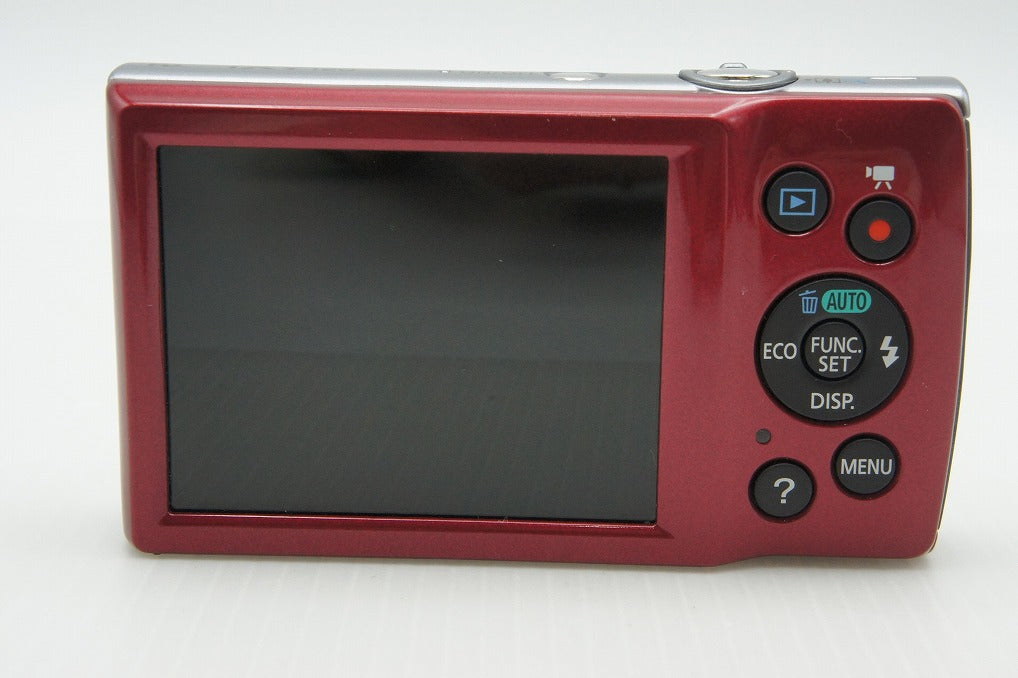 美品 Canon キヤノン IXY 120 コンパクトデジタルカメラ レッド 元箱付 260309b