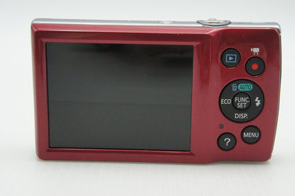 美品 Canon キヤノン IXY 120 コンパクトデジタルカメラ レッド 元箱付 260309b