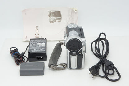 良品 Canon キヤノン iVIS HV10 デジタルビデオカメラ バーニッシュシルバー 260413u