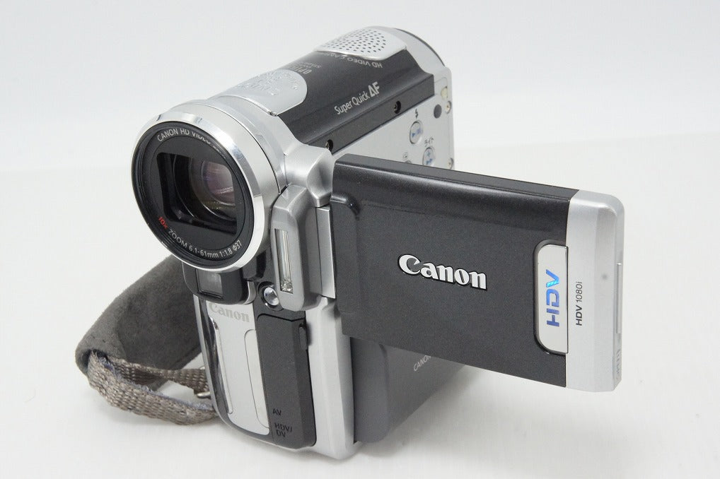 Excellent Canon iVIS HV10 Digital Video Camera Burnish Silver 260413u