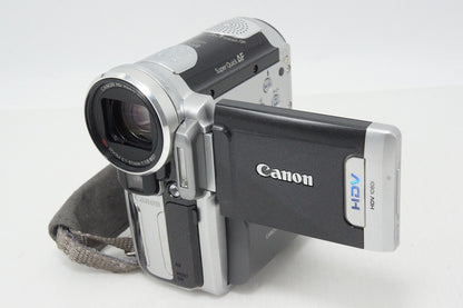 Excellent Canon iVIS HV10 Digital Video Camera Burnish Silver 260413u