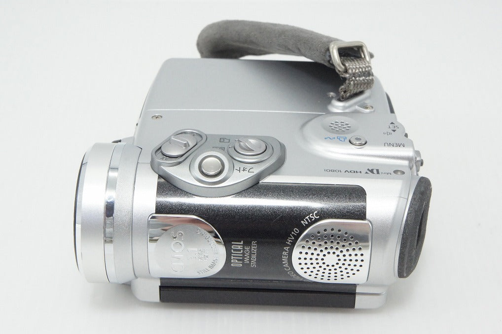 Excellent Canon iVIS HV10 Digital Video Camera Burnish Silver 260413u