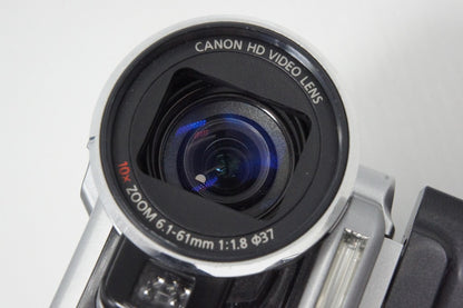 Excellent Canon iVIS HV10 Digital Video Camera Burnish Silver 260413u