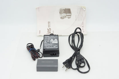 Excellent Canon iVIS HV10 Digital Video Camera Burnish Silver 260413u