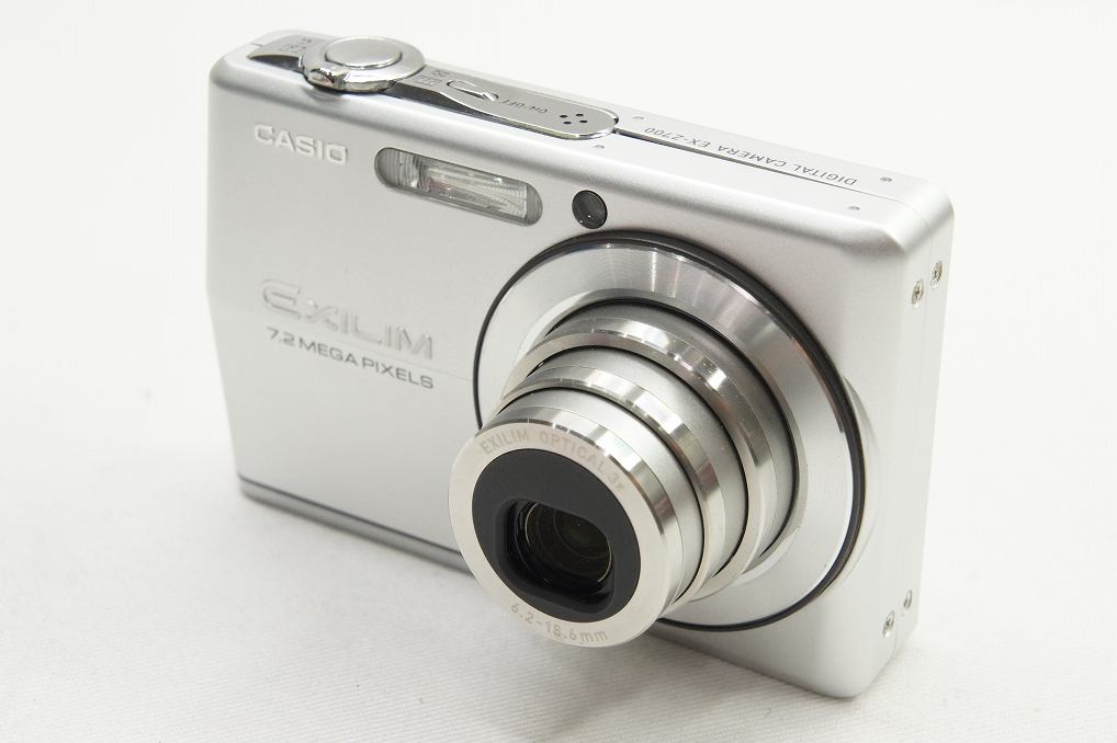 CASIO カシオ EXILIM EX-Z700 コンパクトデジタルカメラ シルバー 元箱付 250627t