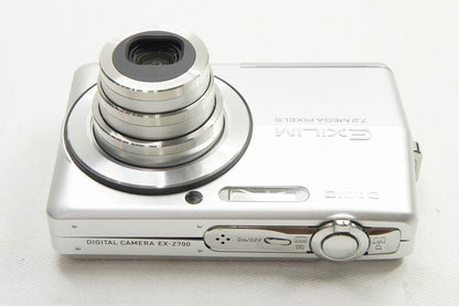 CASIO カシオ EXILIM EX-Z700 コンパクトデジタルカメラ シルバー 元箱付 250627t
