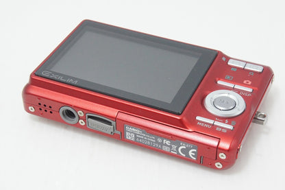 Excellent Condition CASIO EXILIM EX-Z77 Compact Digital Camera Red 260612i