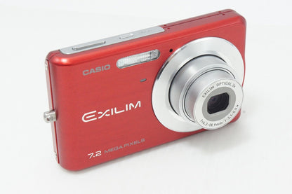 美品 CASIO カシオ EXILIM EX-Z77 コンパクトデジタルカメラ レッド 260612i
