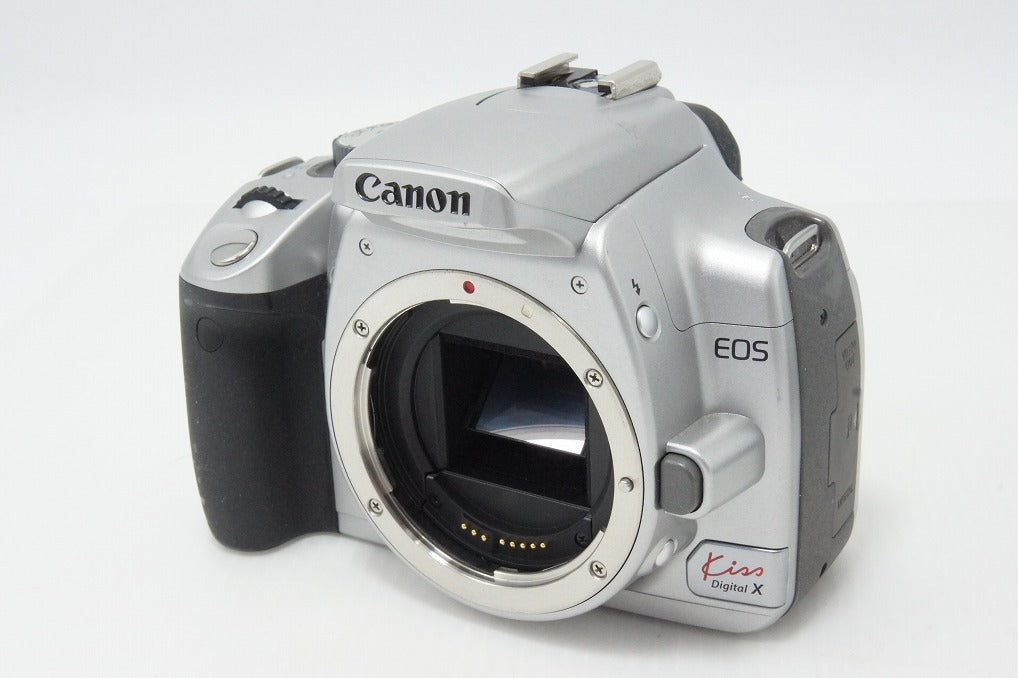 良品 Canon キヤノン EOS Kiss Digital X ボディ デジタル一眼レフカメラ シルバー 260415i
