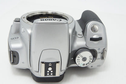 良品 Canon キヤノン EOS Kiss Digital X ボディ デジタル一眼レフカメラ シルバー 260415i