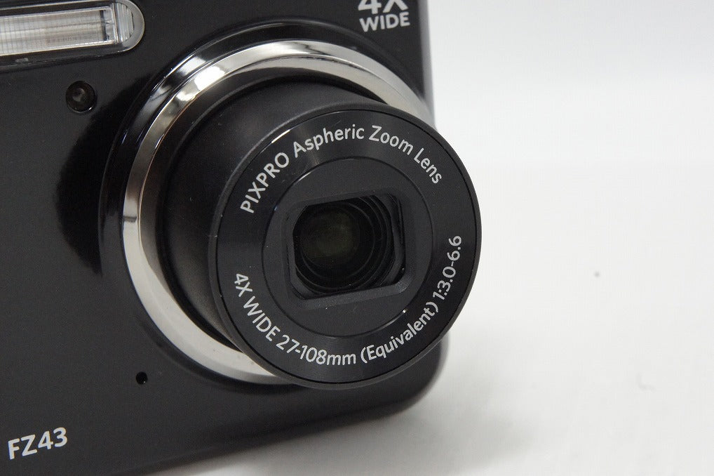 美品 Kodak コダック PIXPRO FZ43 コンパクトデジタルカメラ ブラック