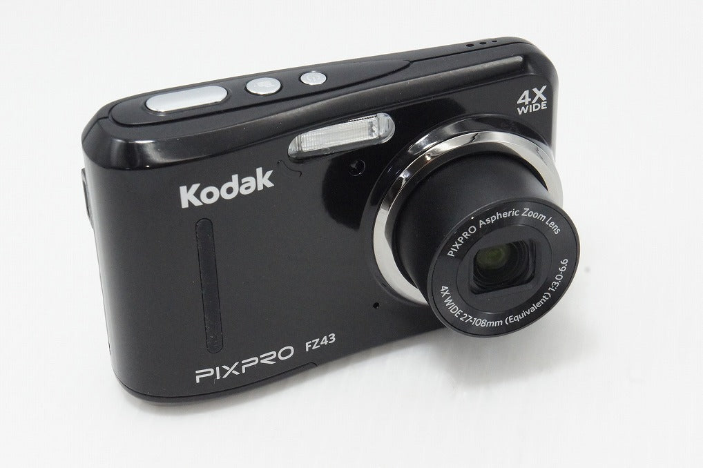 美品 Kodak コダック PIXPRO FZ43 コンパクトデジタルカメラ ブラック