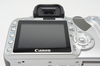 良品 Canon キヤノン EOS Kiss Digital X ボディ デジタル一眼レフカメラ シルバー 260415i