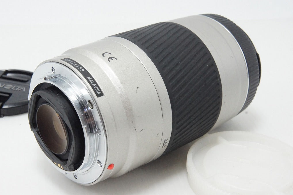 MINOLTA AF ZOOM 75-300mm F4.5-5.6 D SONY α Mount Zoom Lens Silver 260415g