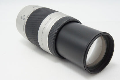 MINOLTA AF ZOOM 75-300mm F4.5-5.6 D SONY α Mount Zoom Lens Silver 260415g