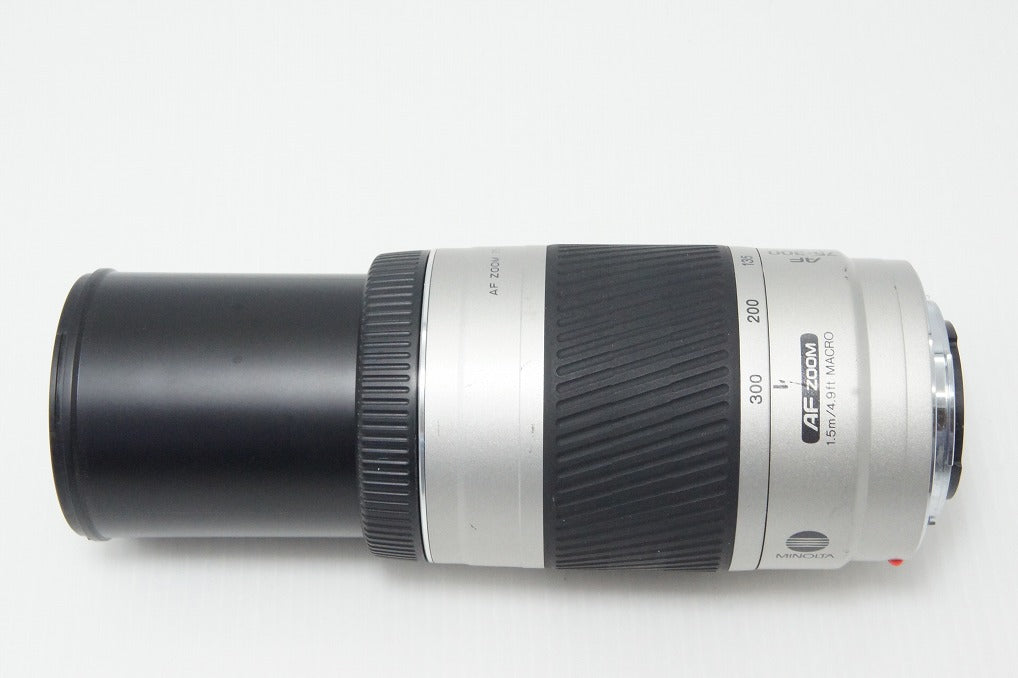 MINOLTA AF ZOOM 75-300mm F4.5-5.6 D SONY α Mount Zoom Lens Silver 260415g