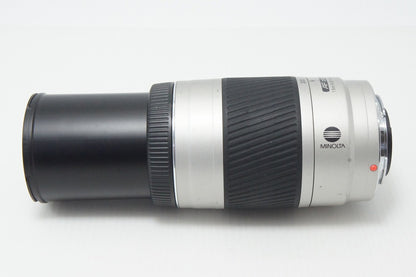 MINOLTA AF ZOOM 75-300mm F4.5-5.6 D SONY α Mount Zoom Lens Silver 260415g