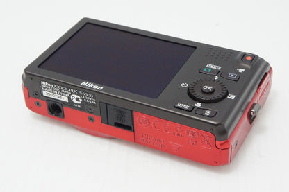 良品 Nikon ニコン COOLPIX S6300 コンパクトデジタルカメラ アーバンレッド 260612m