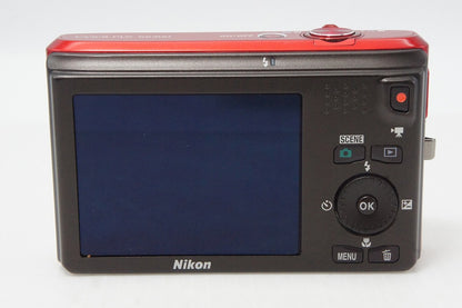 良品 Nikon ニコン COOLPIX S6300 コンパクトデジタルカメラ アーバンレッド 260612m