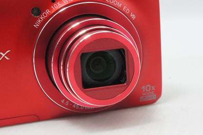 良品 Nikon ニコン COOLPIX S6300 コンパクトデジタルカメラ アーバンレッド 260612m