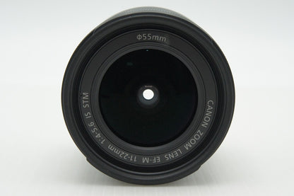 Canon EF-M 11-22mm F4-5.6 IS STM EF-M Mount APS-C Zoom Lens 260309ag