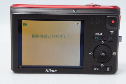 良品 Nikon ニコン COOLPIX S6300 コンパクトデジタルカメラ アーバンレッド 260612m