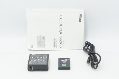 良品 Nikon ニコン COOLPIX S6300 コンパクトデジタルカメラ アーバンレッド 260612m