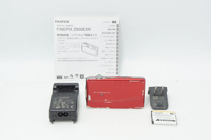 FUJIFILM フジフィルム FinePix Z900EXR コンパクトデジタルカメラ レッド 260612g