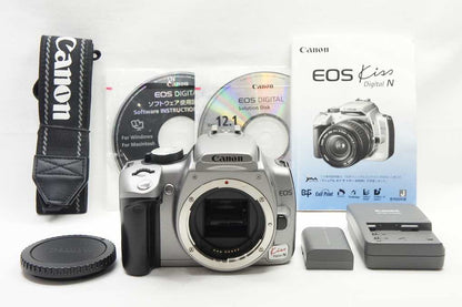 Canon キヤノン EOS Kiss Digital N ボディ デジタル一眼レフカメラ シルバー 250627ab