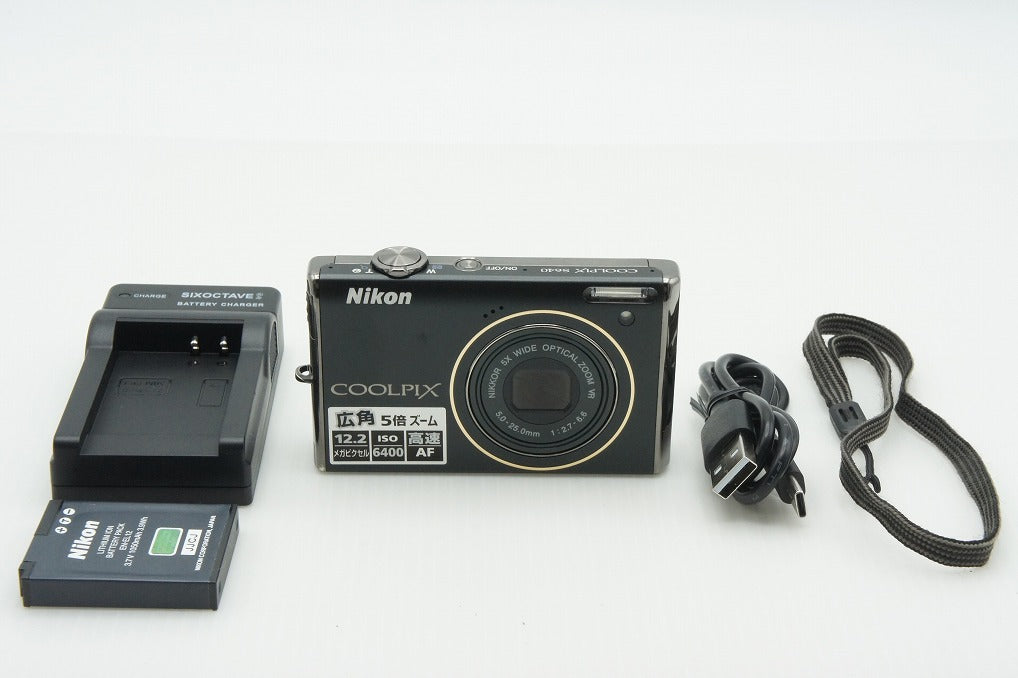 Nikon ニコン COOLPIX S640 コンパクトデジタルカメラ ブラック 260304f